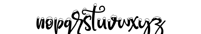 Snowby Font LOWERCASE