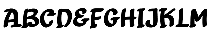 Snowhite Grace Demo Font UPPERCASE