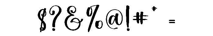 Snowlake Font OTHER CHARS