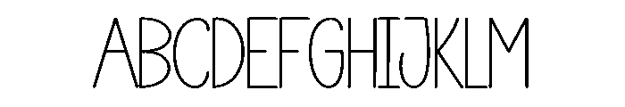 Snowman Christmas Font UPPERCASE