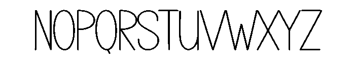 Snowman Christmas Font UPPERCASE