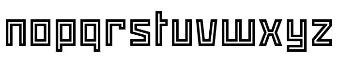Snowstorm Inline Font LOWERCASE