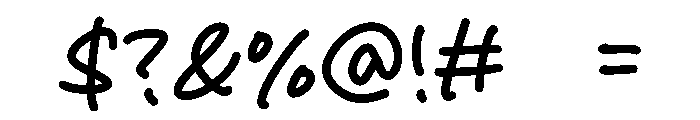 Snowy Delight Font OTHER CHARS
