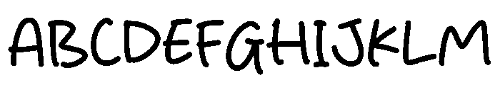 Snowy Delight Font UPPERCASE
