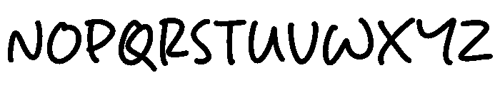 Snowy Delight Font UPPERCASE