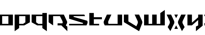 Snubfighter Expanded Font UPPERCASE