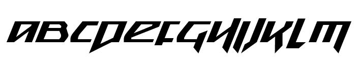 Snubfighter Italic Font LOWERCASE