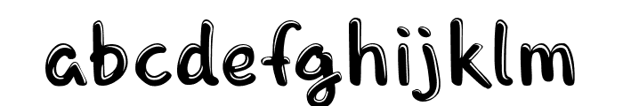 Snufkin Font LOWERCASE