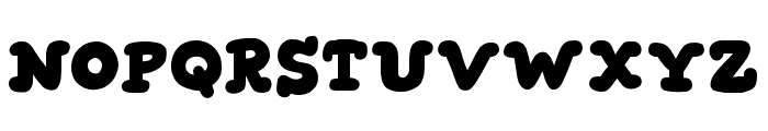 Snuggle Punk DEMO Font UPPERCASE