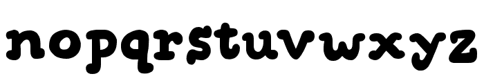 Snuggle Punk DEMO Font LOWERCASE