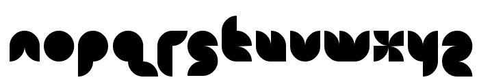 snowmask Font LOWERCASE