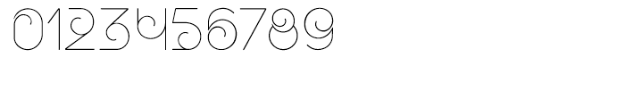 Snail Thin Font OTHER CHARS