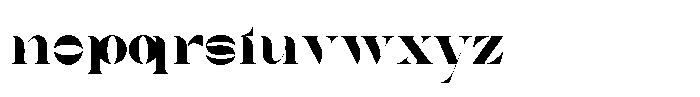 SNS Charis Charis Moderne Extra Bold Font LOWERCASE