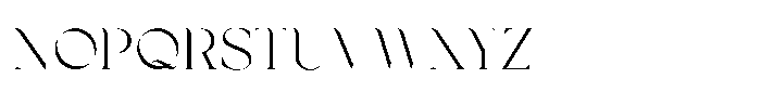 SNS Charis Charis Moderne Extra Light Font UPPERCASE