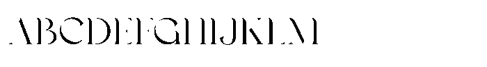 SNS Charis Charis Moderne Light Font UPPERCASE