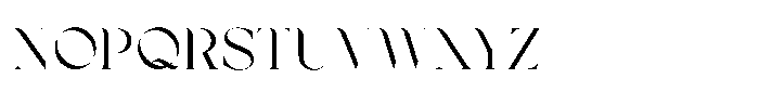 SNS Charis Charis Moderne Light Font UPPERCASE