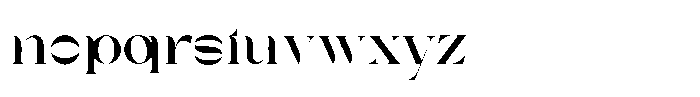 SNS Charis Charis Moderne Medium Font LOWERCASE