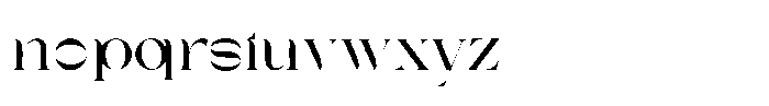 SNS Charis Charis Moderne Regular Font LOWERCASE