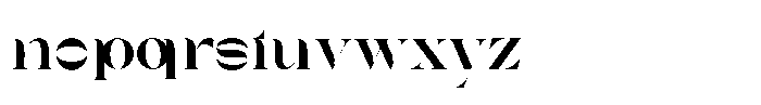 SNS Charis Charis Moderne Semi Bold Font LOWERCASE