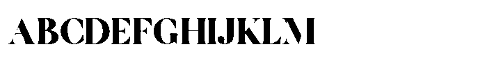 SNS Dear Branch Extra Bold Font UPPERCASE