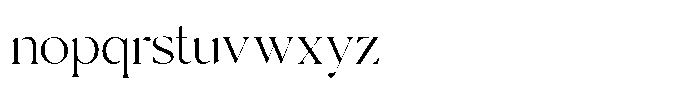 SNS Dear Branch Light Font LOWERCASE