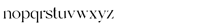 SNS Dear Branch Regular Font LOWERCASE
