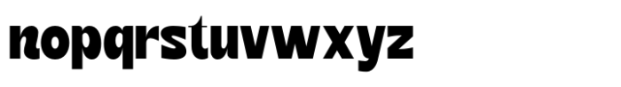 SNS Querish Bold Font LOWERCASE