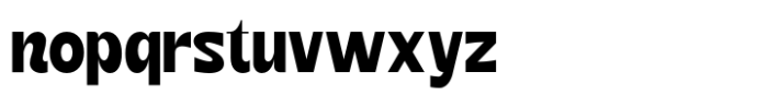SNS Querish Semi Bold Font LOWERCASE