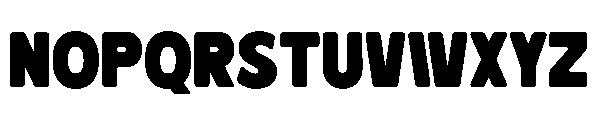 Snack Break Font UPPERCASE