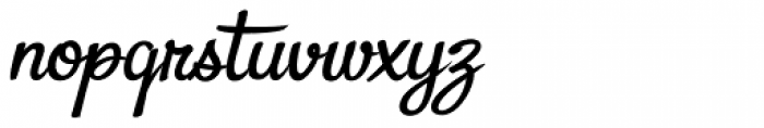 Snackbar Wide Bold Italic Font LOWERCASE