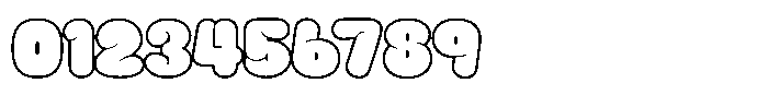 Snap Pop Outline Font OTHER CHARS