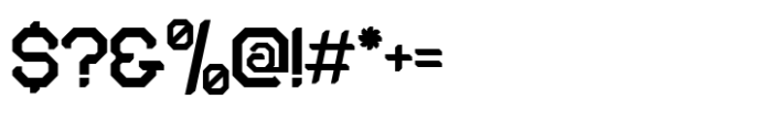 Snapshock Regular Font OTHER CHARS