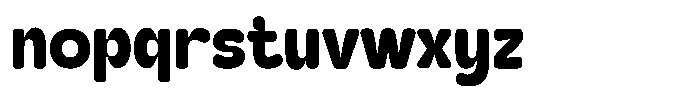 Snarky Font LOWERCASE