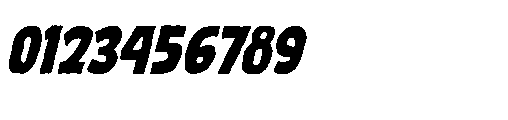 Snarl Rough Italic Font OTHER CHARS