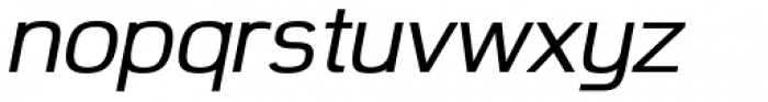 Snazzy Demi Italic Font LOWERCASE