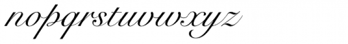 Snell Roundhand Script Font LOWERCASE