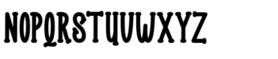 Snoklyn Font UPPERCASE