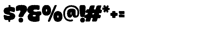 Snorbi All Caps Font OTHER CHARS