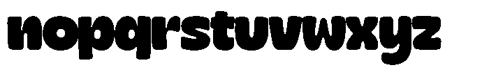 Snorbi Regular Font LOWERCASE