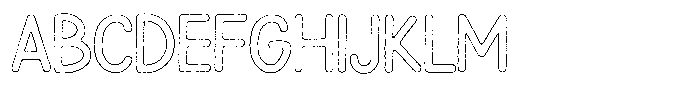 Snova Nova Brush Outline FONT