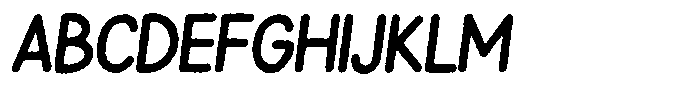 Snova Nova Eroded Italic FONT