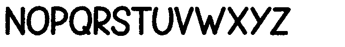 Snova Nova Eroded Font UPPERCASE