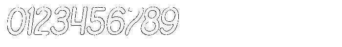 Snova Nova Grit Outline Italic Font OTHER CHARS