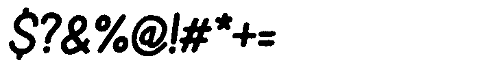Snova Nova Ink Italic Font OTHER CHARS