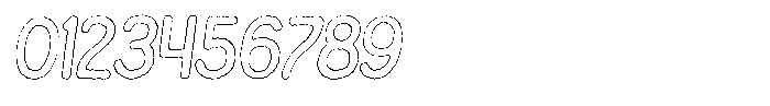 Snova Nova Ink Outline Italic Font OTHER CHARS