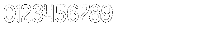 Snova Nova Ink Outline Font OTHER CHARS