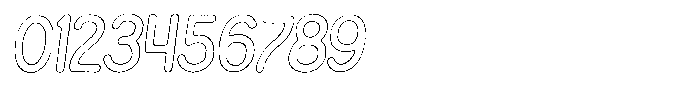 Snova Nova Rough Outline Italic Font OTHER CHARS