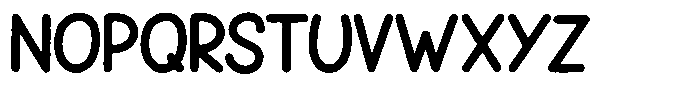 Snova Nova Rough Font UPPERCASE