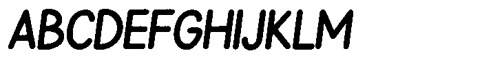 Snova Nova Scratch Italic Font UPPERCASE