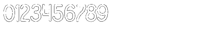 Snova Nova Scratch Outline Font OTHER CHARS